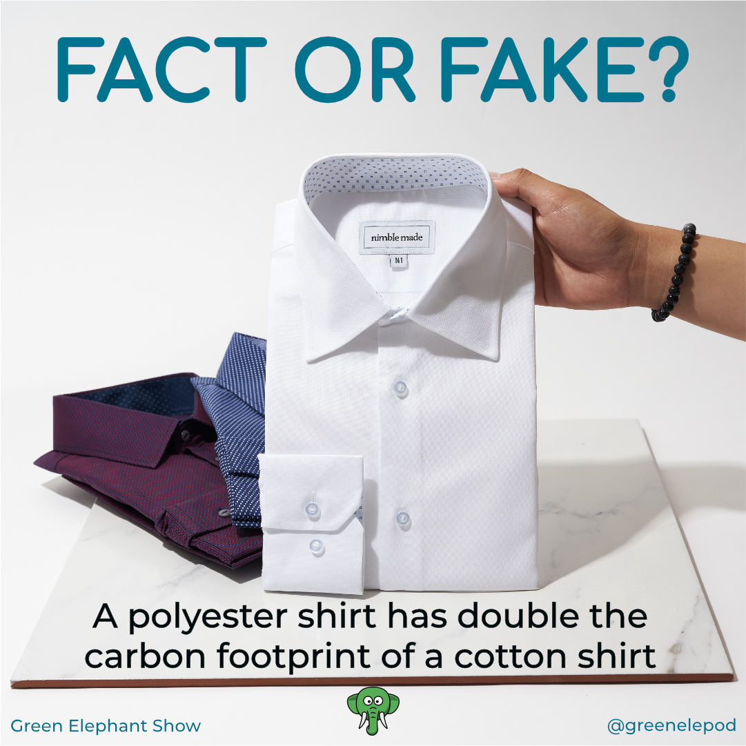 Carbon footprint of shirts