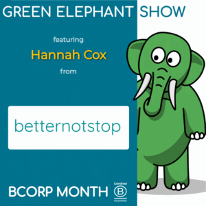 B Corp Month 2021 Interview - Hannah Cox from Better Not Stop