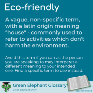 Eco-friendly definition