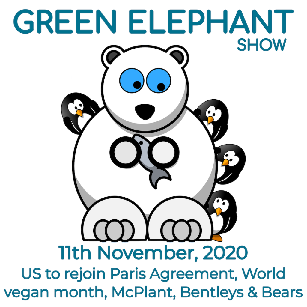 Green Elephant Show No 22 covering the latest sustainability news