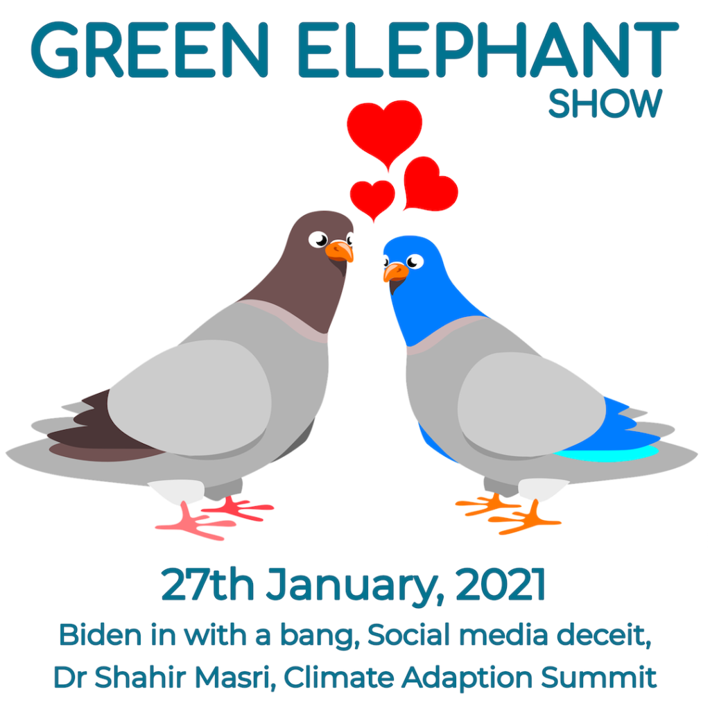 Green Elephant Show No 33 covering the latest sustainability news