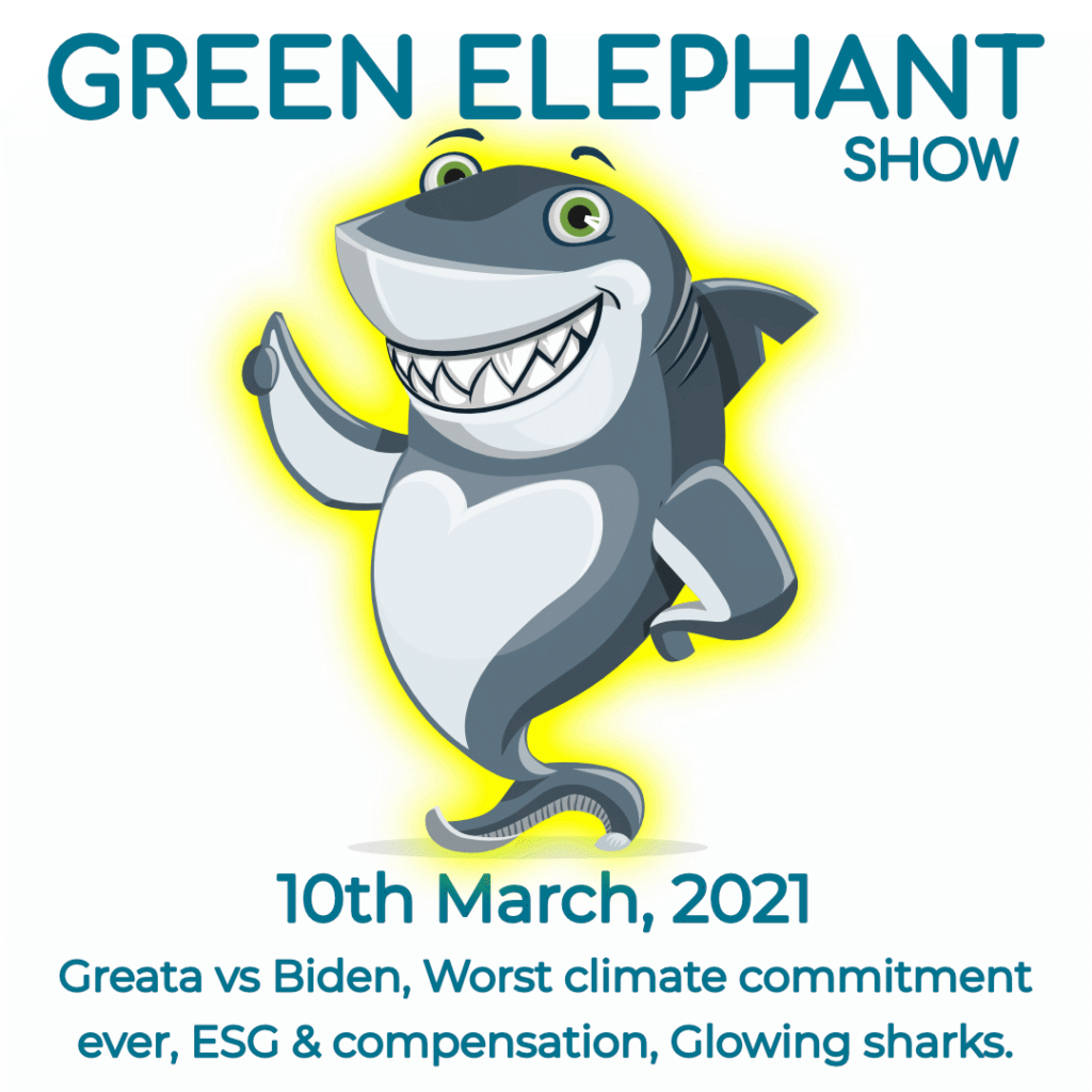 Green Elephant Show No 49 covering the latest sustainability news