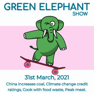 Green Elephant Show No 73 covering the latest sustainability news