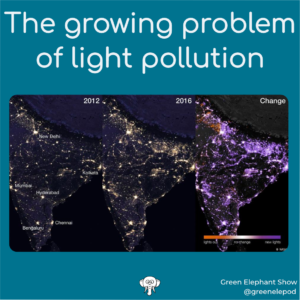 Increasing Light Pollution